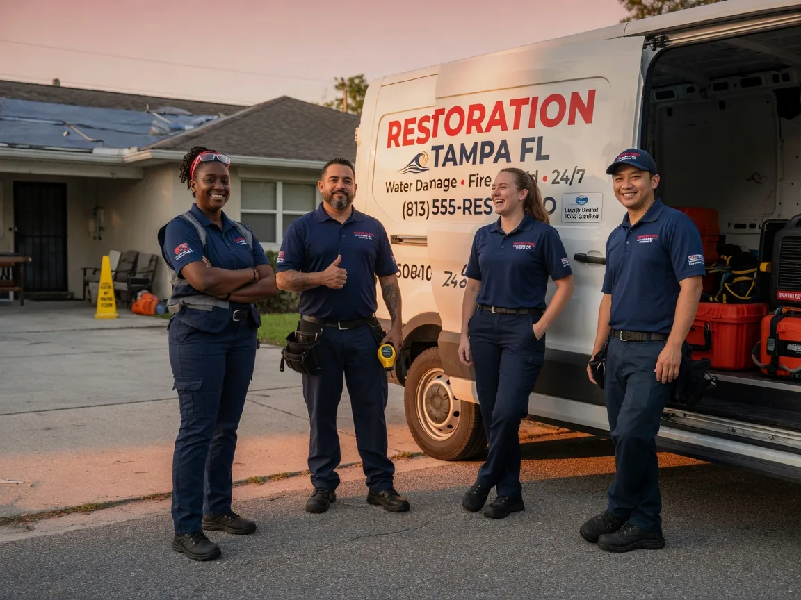 Water Damage Restoration company in La Coste, TX